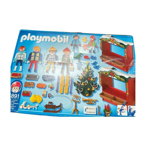Playmobil Christmas Market 4891 37+ pieces  Parts Vegtable Fruit Figures Toys - Picture 12 of 12